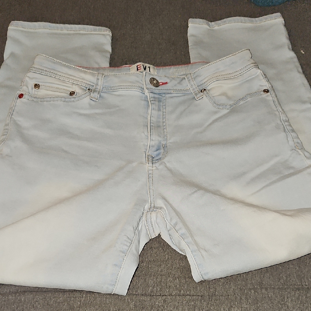 Ev1 Women's Light Blue Jeans Size 10